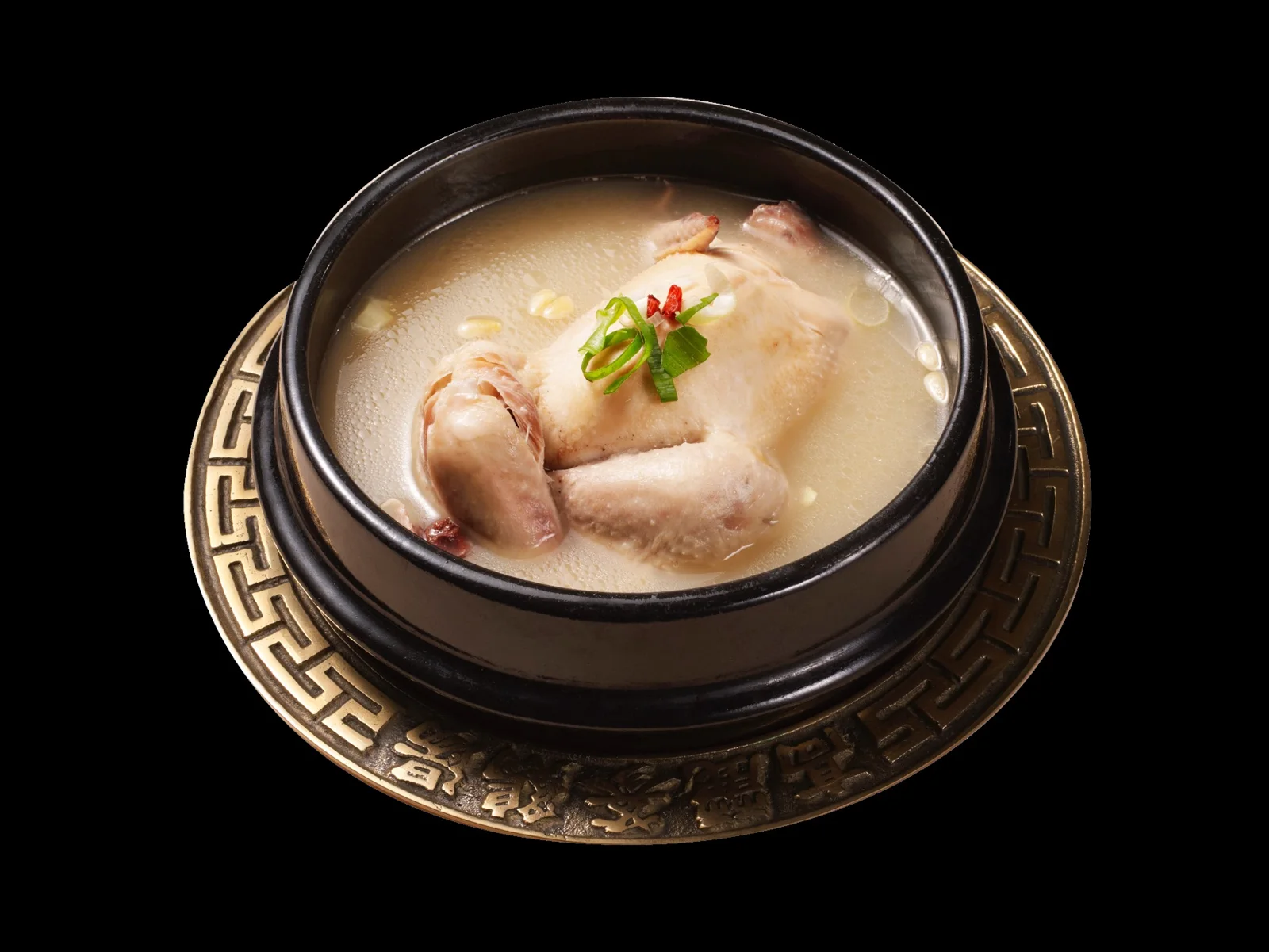 KoSam's samgyetang photograph, extracted from its official menu