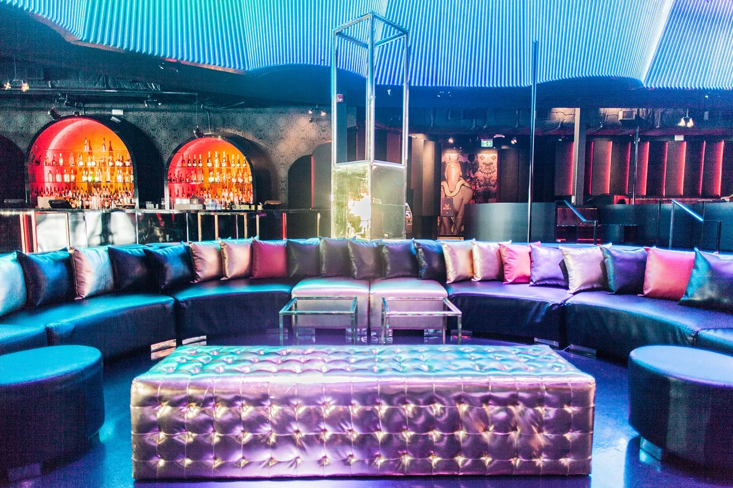 REBEL's lounge in a 2018 official event-venue photo