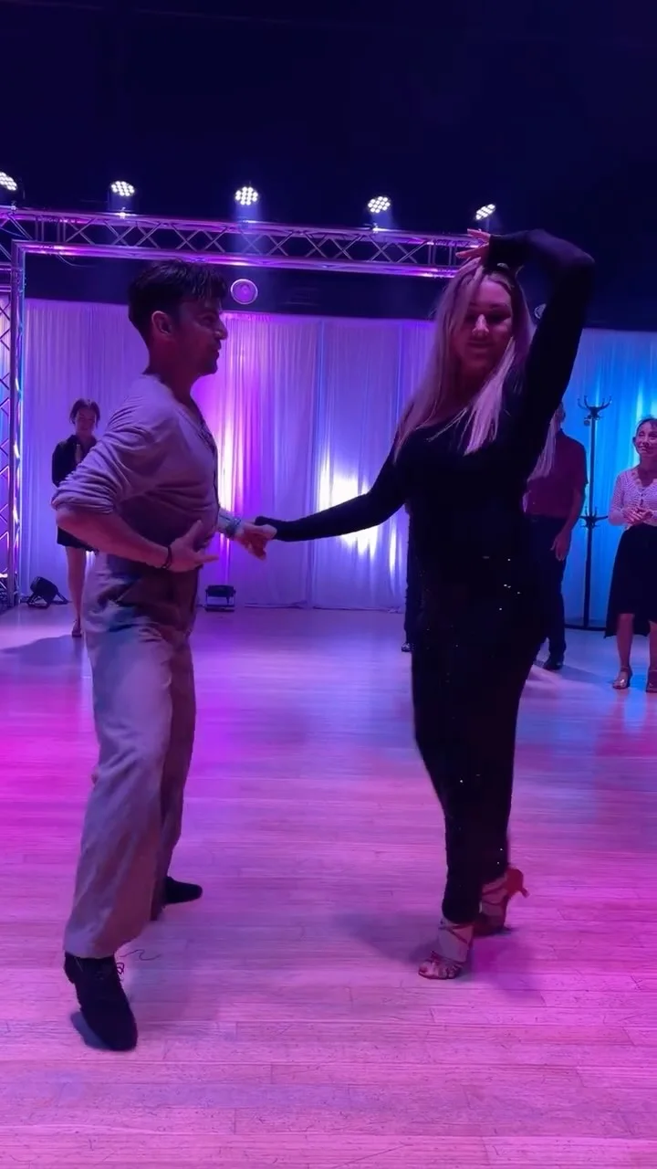 Ballroom dancers in The Ballroom Club’s current public feed