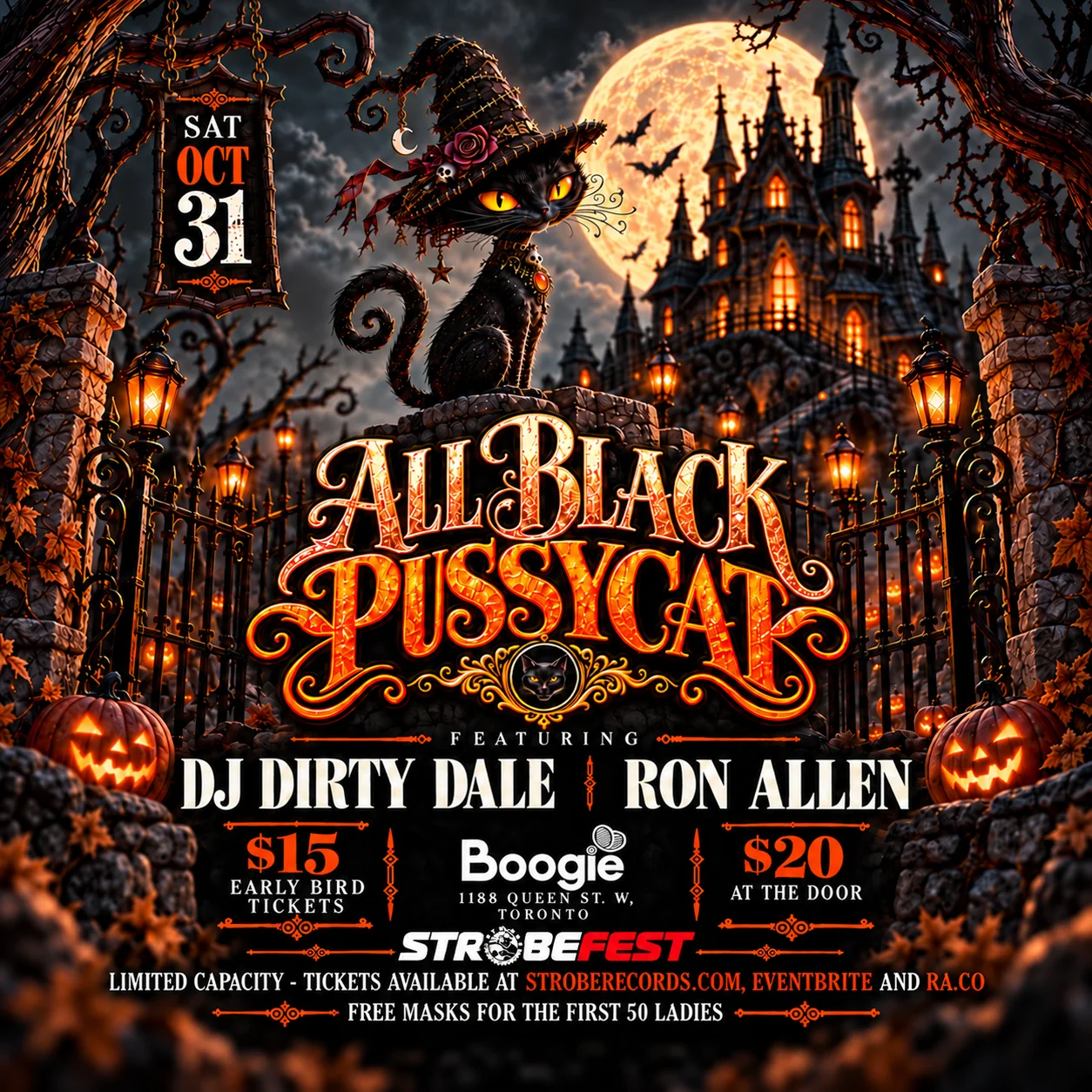 Boogie Halloween event announcement