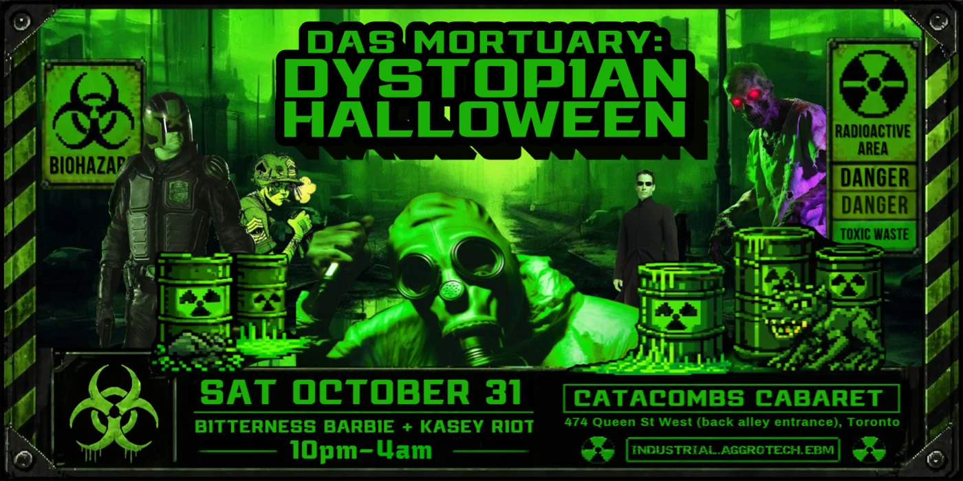 Catacombs Cabaret Halloween event announcement