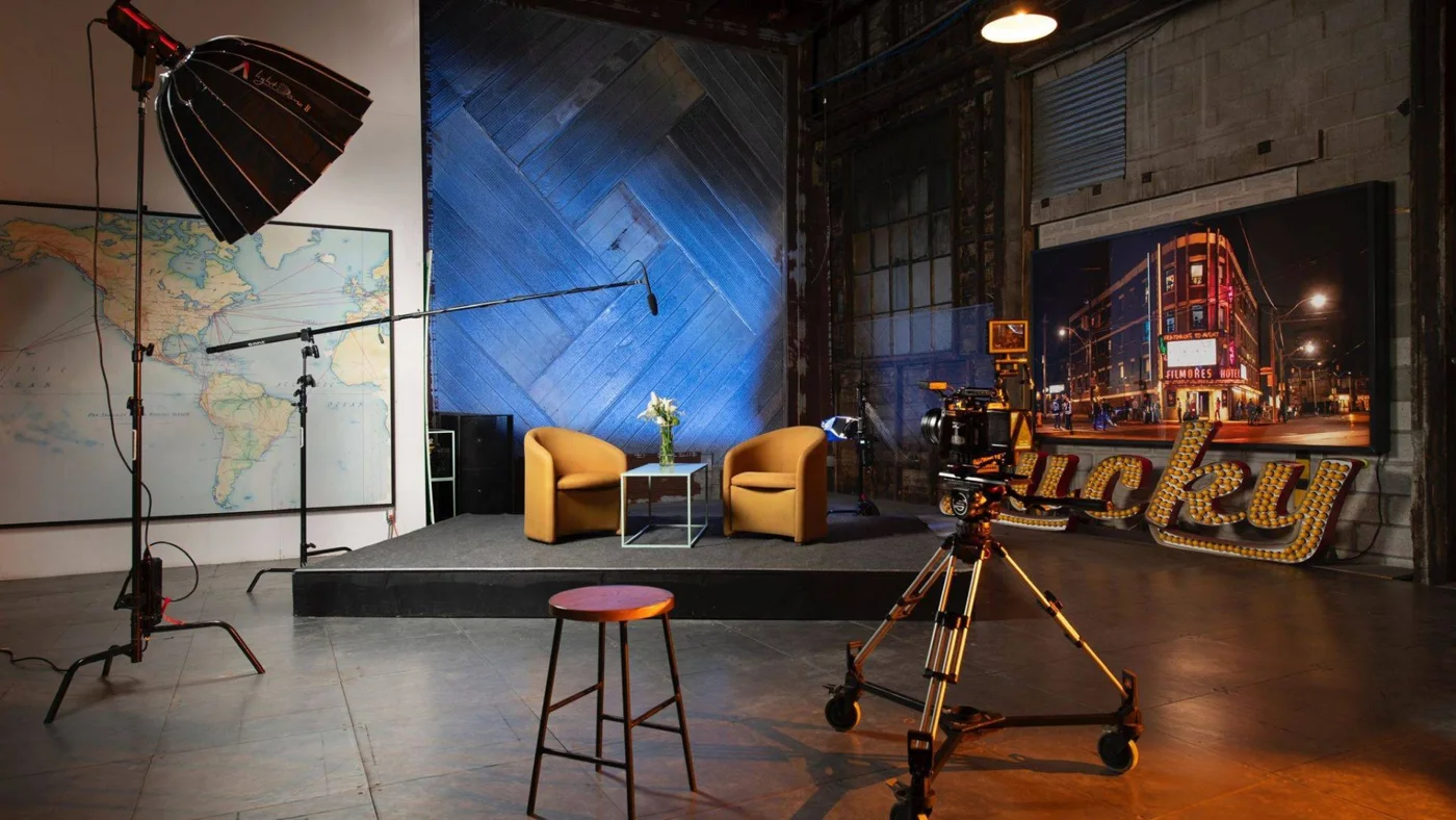 The interior of Motorista Studio A in East York