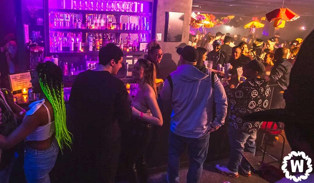 The bar at Wiggle Room